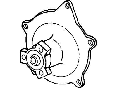Dodge Grand Caravan Water Pump - 5010898AA