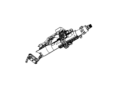 5057430AA Mopar Column Steering Illustration 1 of 1