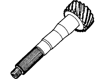 Mopar 4531976AB Shaft Transfer Gear Mopar 4531976AB Shaft Transfer Gear