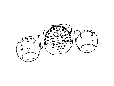 Dodge Speedometer - 68036310AD