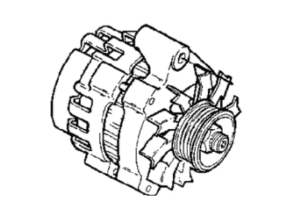 1988 Jeep Comanche Alternator - JR775127