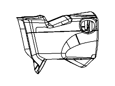 Mopar 1NZ96DX9AE Shroud Steering Column Lower Mopar 1NZ96DX9AE Shroud Steering Column Lower