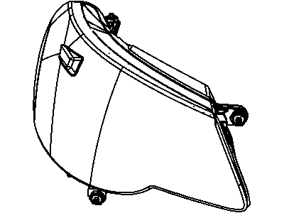 Chrysler 5182590AA HEADLAMP