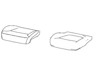 Mopar 6AM33PS4AA Cover Front Seat Cushion