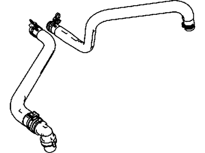 Mopar 68090680AA Clamp Heater Hose
