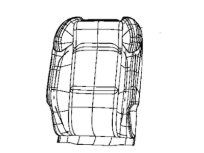 Mopar 6ZH49TX7AB Cover Front Seat Back