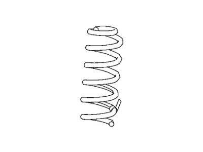 Jeep 68506683AA SPRING Rear Coil