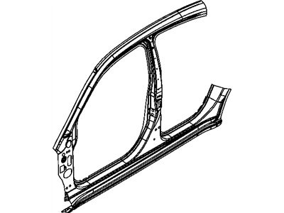 Dodge 68092170AA PANEL PACKAGE Body Side Aperture Front