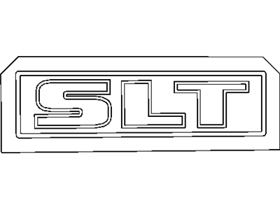Ram 5182440AA NAMEPLATE SLT