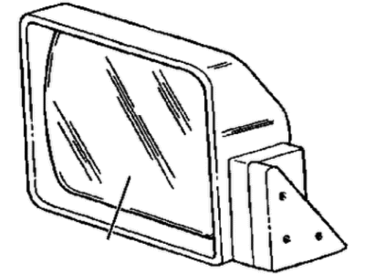 Jeep Cherokee Car Mirror - 55075435