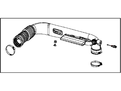 Dodge 68235681AA HOSE Clean Air