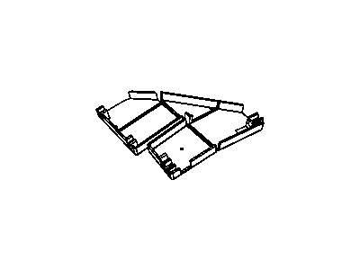 Mopar 5105811AA Shield Fuel Line