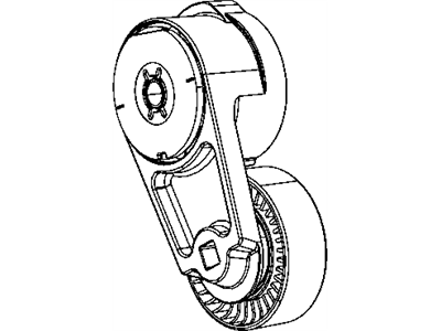 Jeep 5184617AC TENSIONER Belt