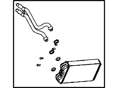 Chrysler Heater Core - 5179475AA