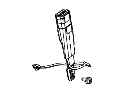 Jeep 1VL10HL1AC SEAT BELT Front Inner