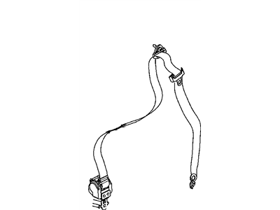 Jeep 6036522AA Retractor Assembly Screw