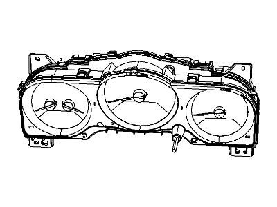 56044993AF Mopar Cluster Illustration 1 of 1