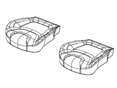 Mopar 6ST00LR5AD Cover Front Seat Cushion