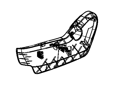 Dodge 1JB151S3AA SHIELD Passenger Inboard