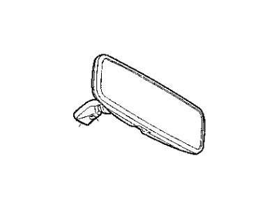 Chrysler 5064018AC MIRROR Inside Rear View