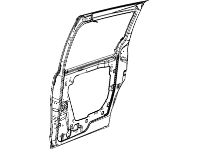 Dodge 5020698AF DOOR Sliding