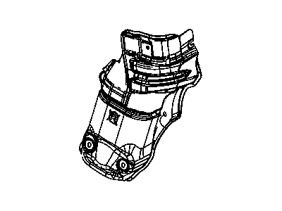 Dodge 68084282AB SHIELD Exhaust Catalytic Converter