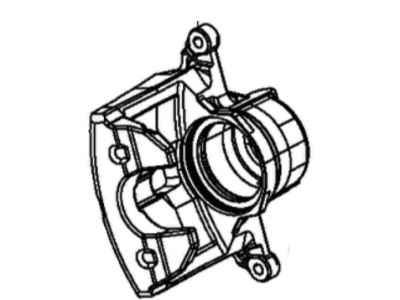 Dodge 68160684AA CALIPER ASSEMBLY Disc Brake Front