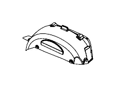 Jeep 55157127AD SHIELD Splash