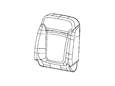 Dodge 1UL23DX9AA COVER Front Seat Back