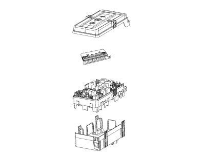 Jeep 68370554AC POWER DISTRIBUTION CENTER