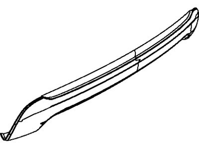Dodge 68081866AA FASCIA Rear Lower