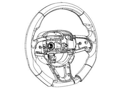Dodge 7AW05DX9AA WHEEL Steering