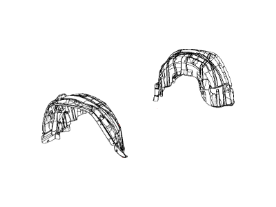 Jeep 68214167AB PANEL Body Side Aperture Outer Rear