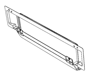 Ram 68309547AA SHROUD Charge Air Cooler