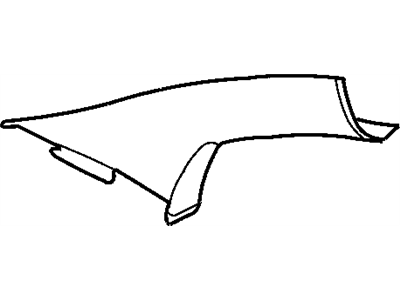 Chrysler LK49RK5AF MOLDING Windshield