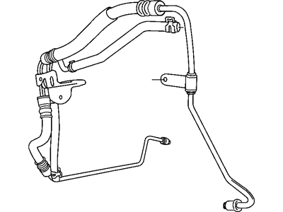 Chrysler 4656964AF HOSE Power Steering Pressure