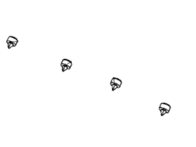 Jeep 68320434AA BUMPER Rubber