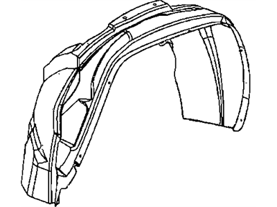 Mopar 5116244AC Shield Splash