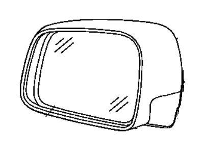 Jeep 5SG18HT6AC MIRROR Outside Rearview