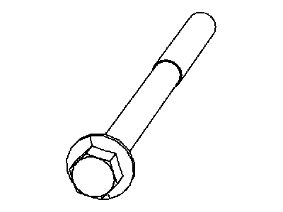 Mopar 6507579AA Bolt Hexagon Flange Head M14X2.00X176.00 Mopar 6507579AA Bolt Hexagon Flange Head M14X2.00X176.00