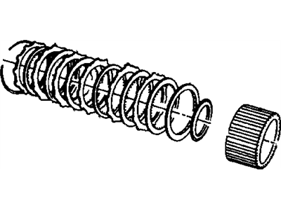 4461032 Mopar Spring, Direct Clutch Wave Illustration 1 of 1