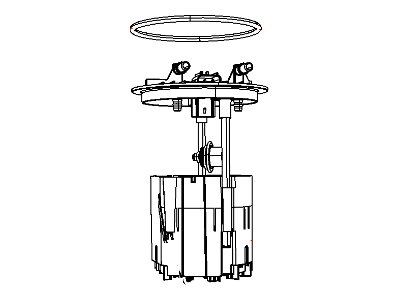 68030927AA Mopar Module Package Fuel Tank Illustration 1 of 1