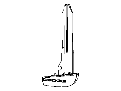 Dodge 68085673AA KEY Blank TRANSMITTER