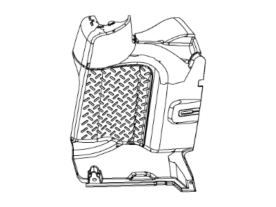 Jeep 1PU13DX9AH PANEL Quarter Inner Lower