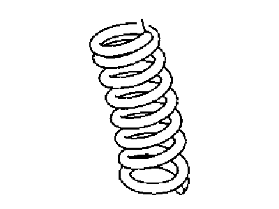 Chrysler 68191999AB SPRING Rear Coil