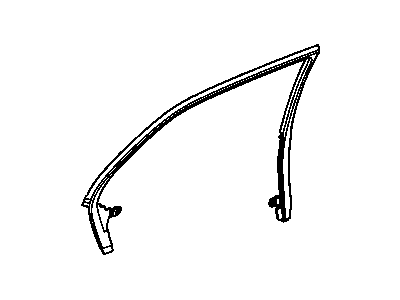 Chrysler 55315138AB MOLDING Door Window Opening