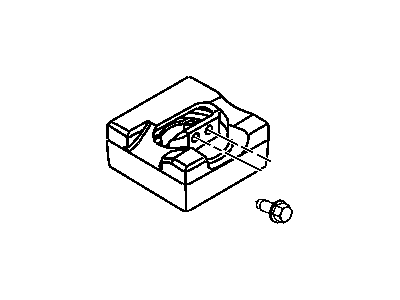 Jeep 6508346AA Damper Mount Bolt