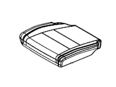 6VJ71HL1AA Mopar Cover Rear Seat Cushion 3RD Row Illustration 1 of 1