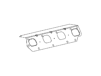 Mopar 4893870AA Gasket Exhaust Manifold for Long Block Engine Kit