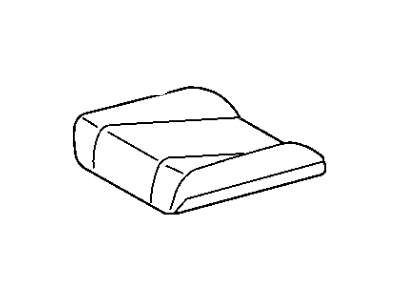 Dodge 5133234AA CUSHION Front Seat Driver